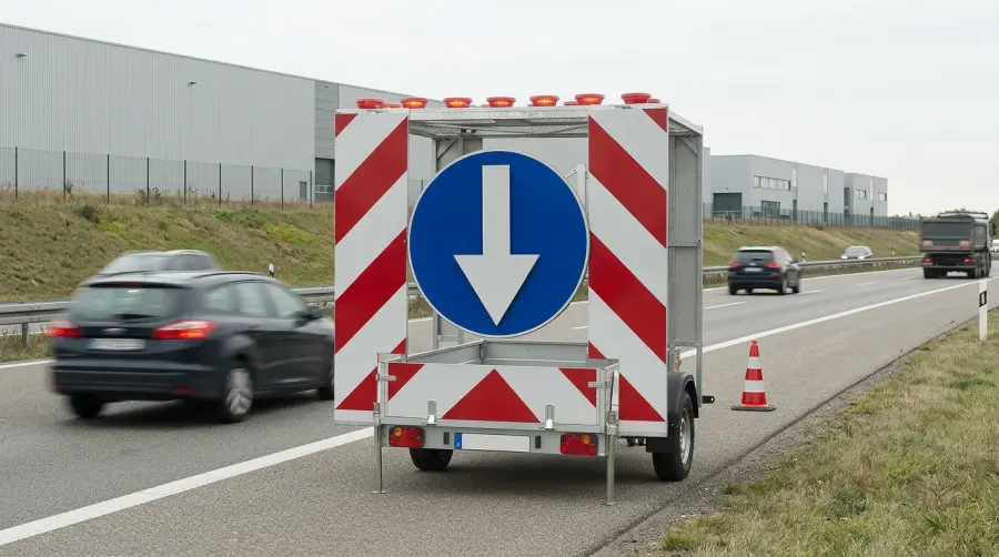 przyczepa sygnalizacyjna